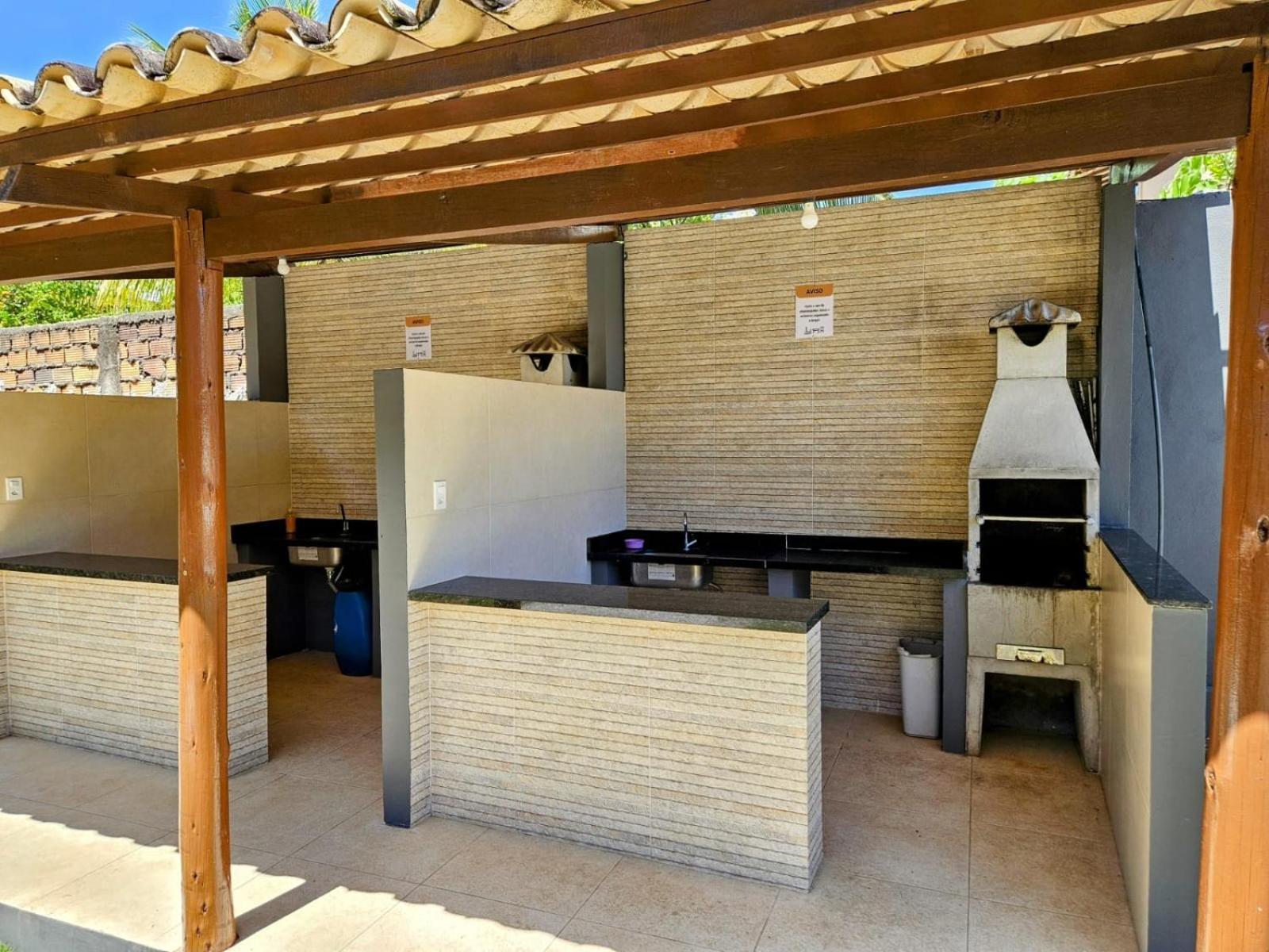 Apartamento Na Praia De グアイビム エクステリア 写真